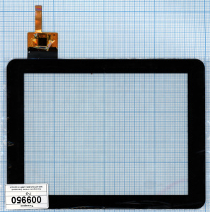 Сенсорное стекло (тачскрин) Ritmix RMD-835 черное