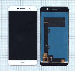 Дисплей для Huawei Honor 4C Pro (D2TIT-L01) белый