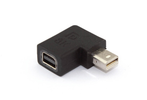 Удлинитель Mini Displayport угловой папа-мама