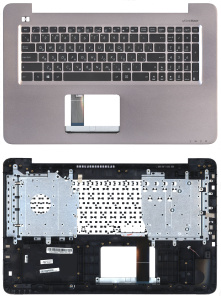 Топкейс для ноутбука Asus X756UA серый