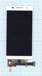 Дисплей для Huawei Ascend P6 белый