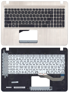 Топкейс для ноутбука Asus X540 серебристый
