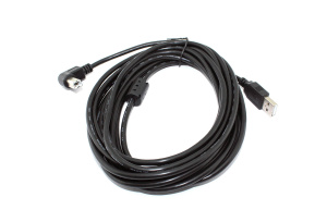 Кабель USB  2.0 на  USB-B угол вправо 5 м