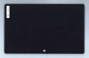 Модуль (матрица + тачскрин) Microsoft Surface RT черный с рамкой