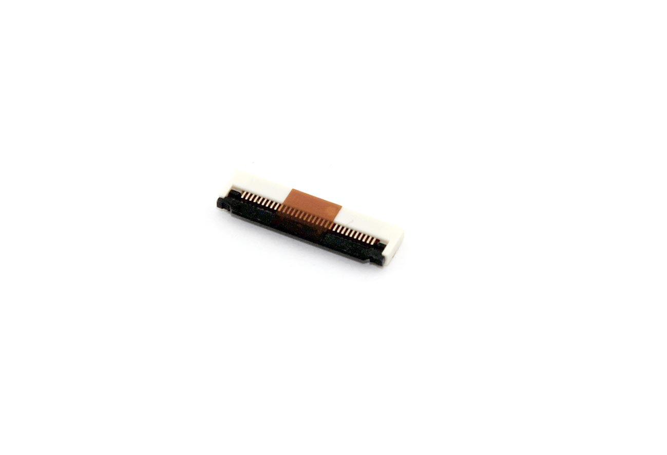 Разъем FPC Flip-Lock 0512-32 32 pin высота 1,2мм шаг 0,5мм