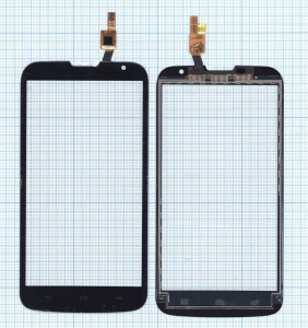 Сенсорное стекло (тачскрин) для Huawei Ascend G730 черное
