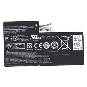 Аккумуляторная батарея для планшета Acer Iconia Tab A1 A1-810 (AC13F8L) 3.75V 5340mAh