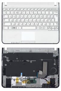 Топкейс для Samsung N210 N220 белый