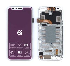 Дисплей для Inoi 6i белый с рамкой