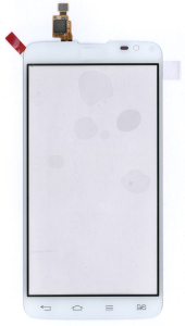 Сенсорное стекло (тачскрин) для LG G PRO LITE D685 D686 белое