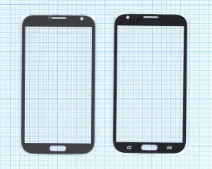 Стекло для Samsung Galaxy Note II GT-N7100 серое