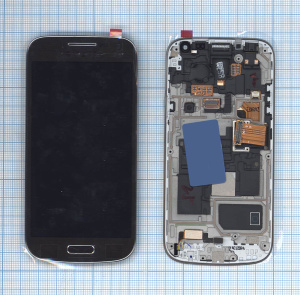 Дисплей для Samsung Galaxy S4 mini GT-I9190 коричневый с рамкой