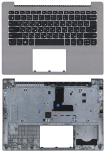 Топкейс для Lenovo IdeaPad 3-14ITL05 серый без тачпада