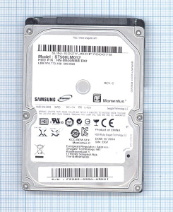 Жесткий диск для Samsung Momentus 2.5", 500GB, ST500LM012