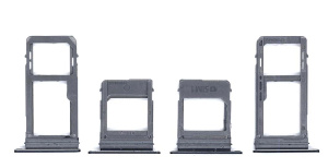 Лоток для SIM-карты Samsung Galaxy A5 (A520F) -2 SIM черный