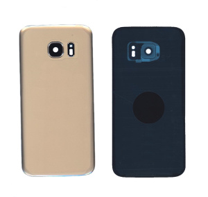 Задняя крышка для Samsung G930F Galaxy S7 золотая