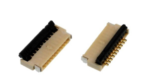Разъем FPC Back Flip-Lock 0810-GX-20PWB 20 pin высота 1мм шаг 0,8мм