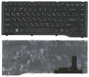 Клавиатура для ноутбука Fujitsu LifeBook LH532 черная