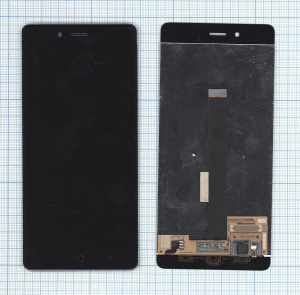 Дисплей для ZTE Nubia Z11 черный