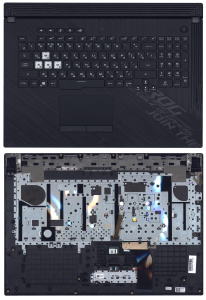 Топкейс для Asus ROG Strix G17 G712 с подсветкой RGB