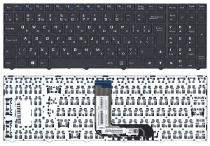 Клавиатура для ноутбука Haier NP50HH черная