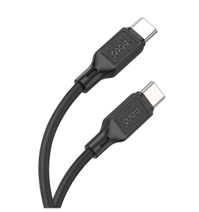 Кабель USB-C HOCO X90 Cool Type-C-Type-C, 3A, 60W, 1м, черный
