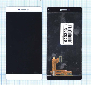Дисплей для Huawei P8 белый