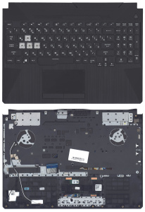 Топкейс для Asus TUF Gaming A15 FA506 черный 90NR03M1-R31RU0