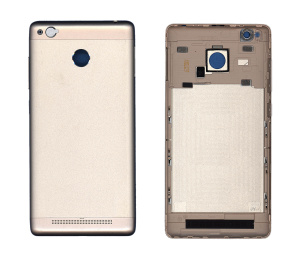 Задняя крышка для Xiaomi Redmi 3s Золотая