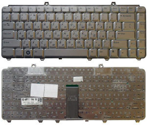 Клавиатура для ноутбука Dell Inspiron 1420 1520 1525 1526 1540 Vostro 1400 1500 серебристая