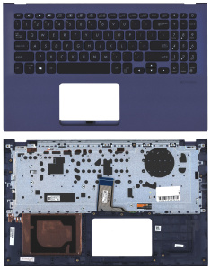 Топкейс для Asus X512UB синий ENG 90NB0K96-R32US0