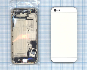 Задняя крышка для iPhone 5 золотая