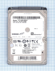 Жесткий диск для Samsung Momentus 2.5", 1TB, ST1000LM024
