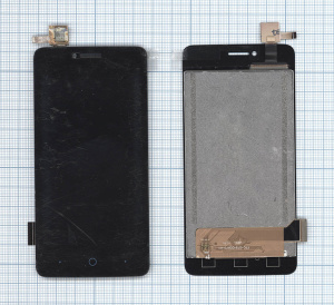 Дисплей для ZTE Blade A3 черный