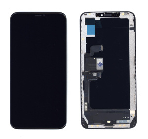 Дисплей для Apple iPhone XS MAX в сборе с тачскрином (OLED HE) черный