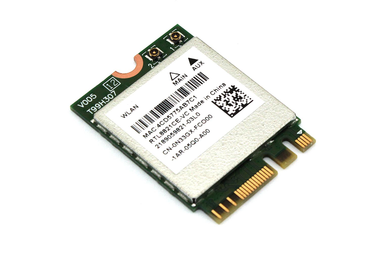 Wi-Fi адаптер + Bluetooth Realtek RTL8821CE
