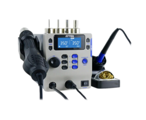 Термовоздушная двухканальная станция ATTEN ST-8802 800W