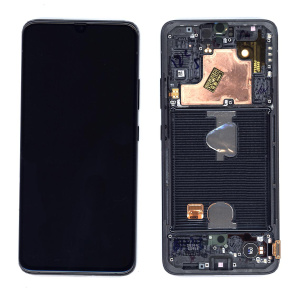 Дисплей для Samsung Galaxy A90 SM-A908F 5G черный с рамкой