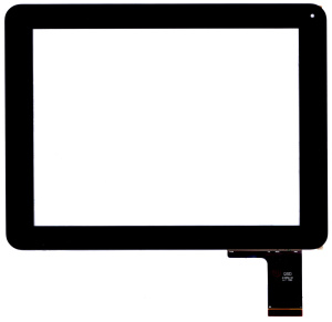 Сенсорное стекло (тачскрин) для Digma iDsD10 3G черное