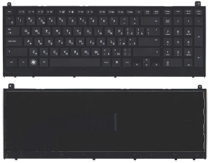 Клавиатура для ноутбука HP Probook 4520S 4525s черная c рамкой