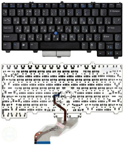 Клавиатура для ноутбука Dell Latitude D410 J5818 черная