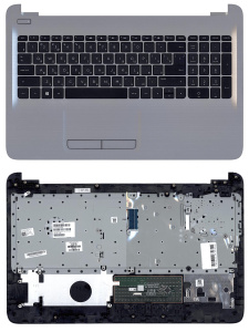Топкейс для HP Pavilion 250 G4 G5, 255 G4, 15-af серебристый