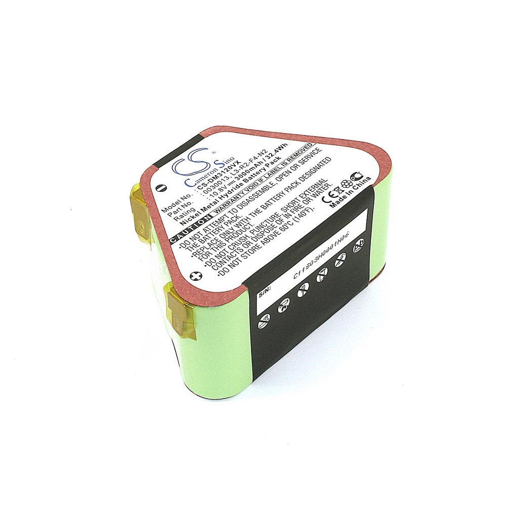 Аккумулятор для Dirt Devil M3120, M3121 3000mAh 10.8V Ni-MH