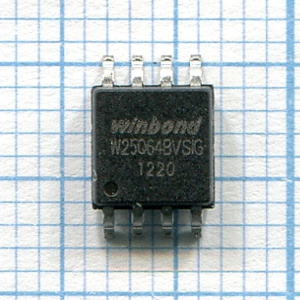 Микросхема ПЗУ W25Q64B
