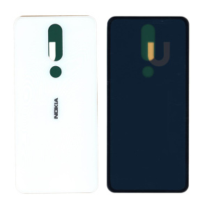 Задняя крышка для Nokia X5 белая