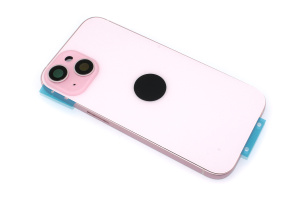 Задняя крышка (корпус 1 Sim) для Apple iPhone 15 (A3090) розовая