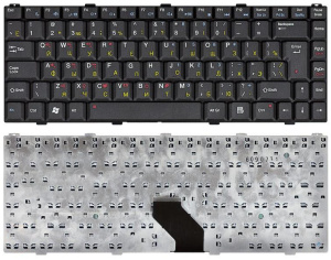 Клавиатура для ноутбука Benq Joybook R55 R55E R55EG R65  черная