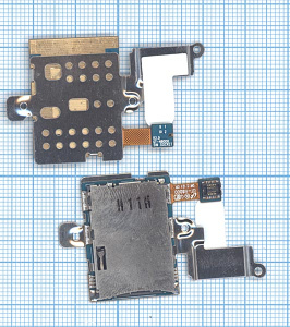 Слот Sim-карты для Samsung GT-N8000 Galaxy Note 10.1