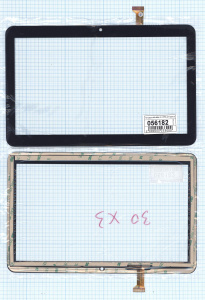 Сенсорное стекло (тачскрин) TeXet TM-1057 FX-C10.1-192 черное