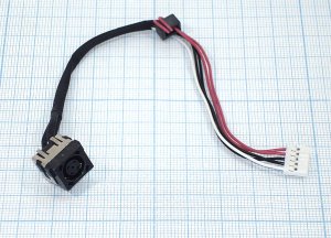 Разъем для ноутбука Dell Inspiron 2521 3521 5521 c кабелем